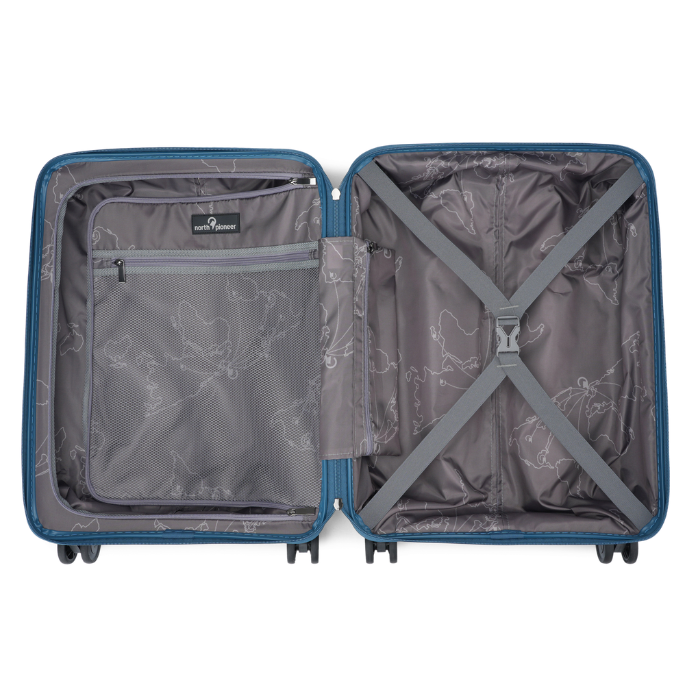 Oslo Kabinkoffert 4 hjul, 55 cm, 37 L