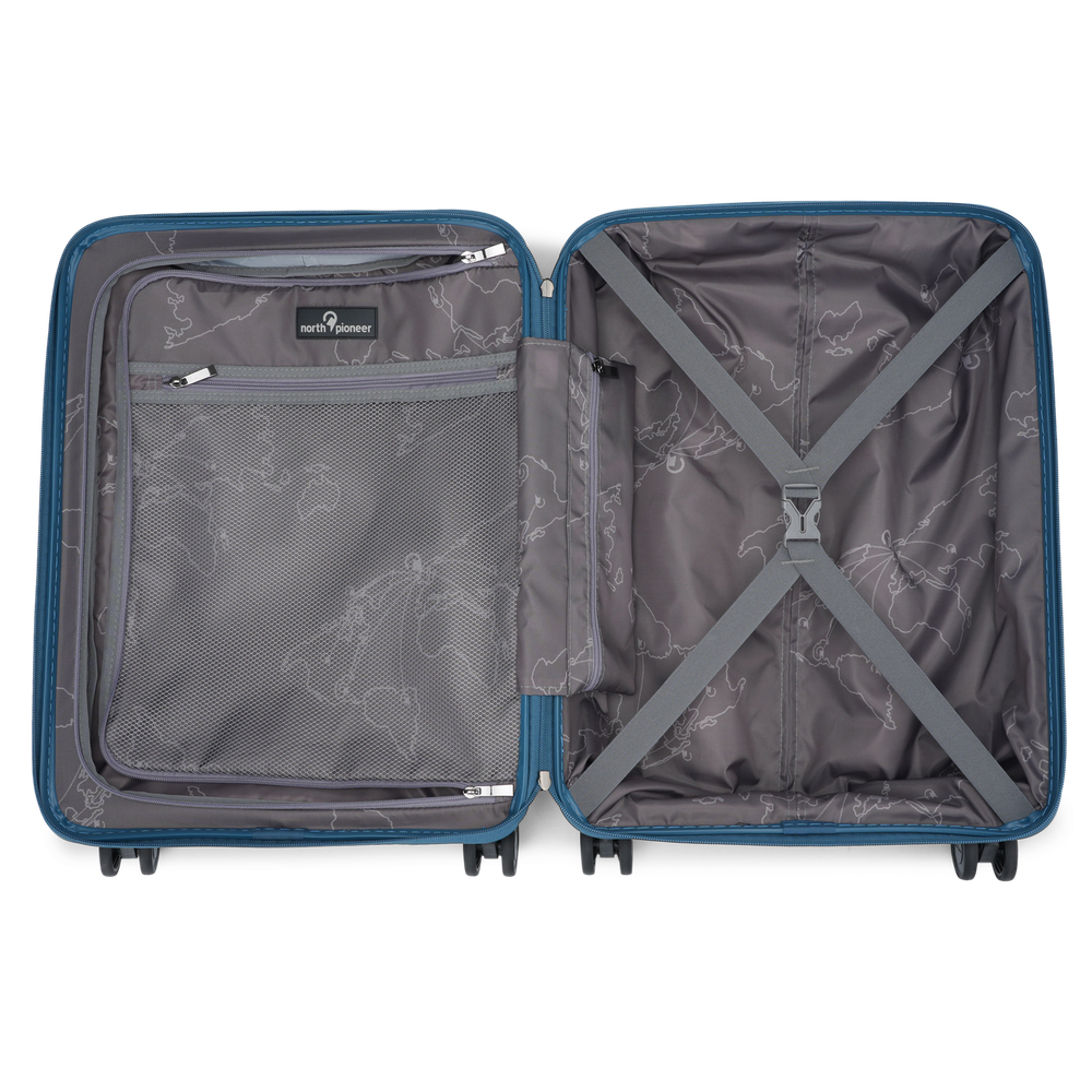 Oslo Kabinkoffert Laptop 4 hjul, 55 cm, 31L