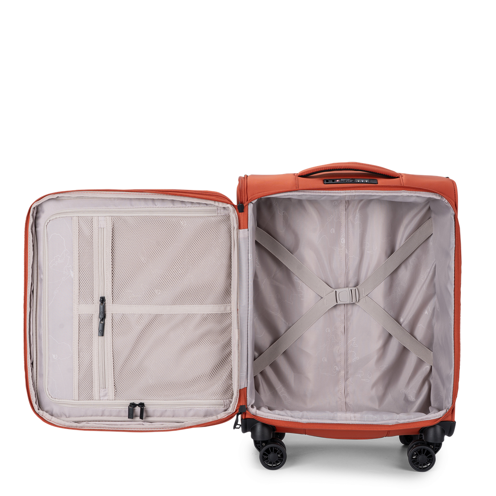 Boarding Ekspanderbar kabinkoffert 4 hjul, 55 cm, 39/43L