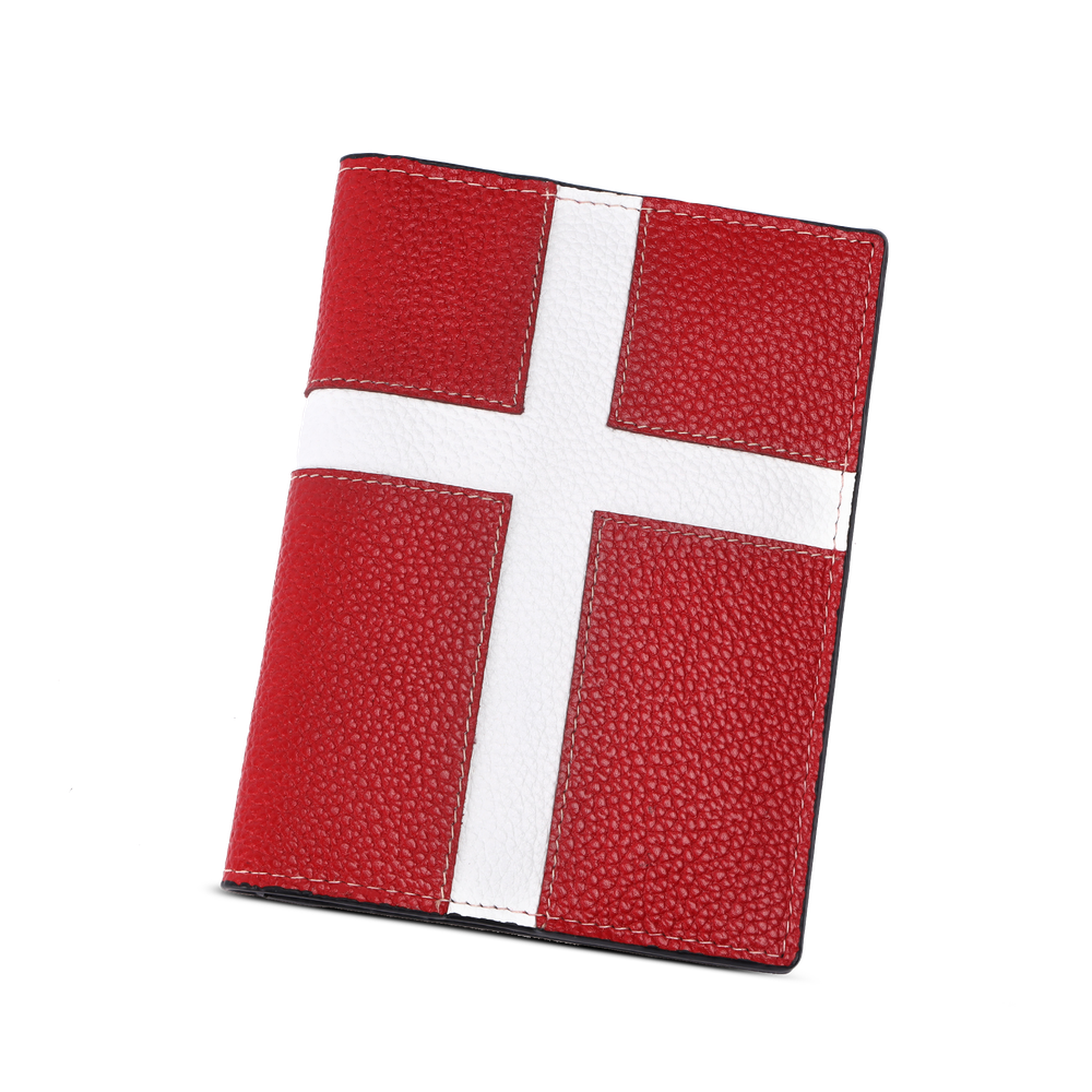 Passholder i skinn RFID-beskyttelse - Denmark