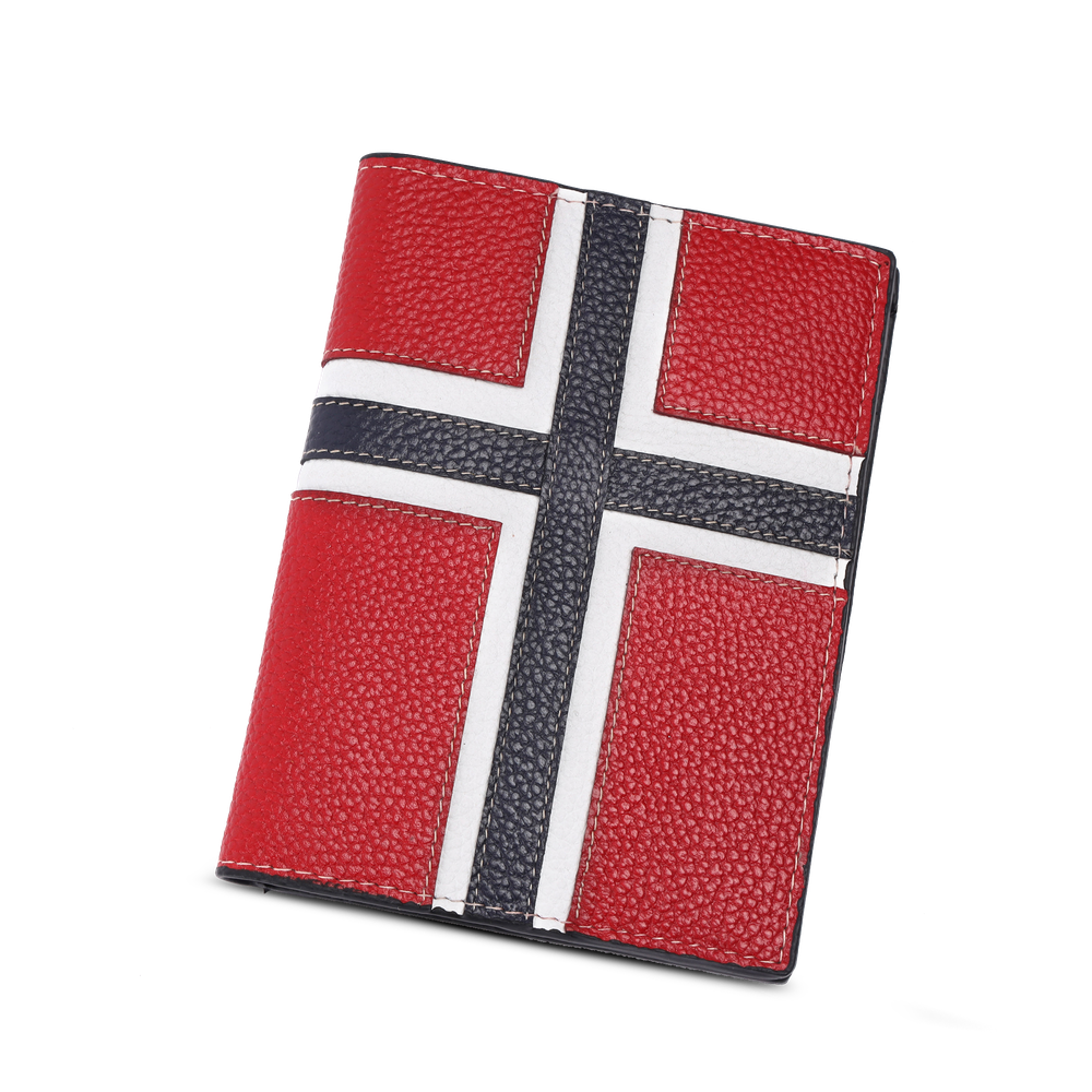 Passholder i skinn RFID-beskyttelse - Norway