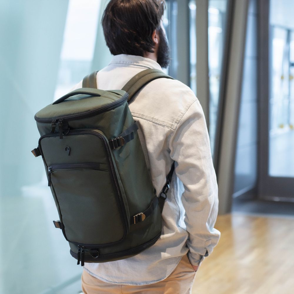 Flight Barrel Bag og ryggsekk 38L