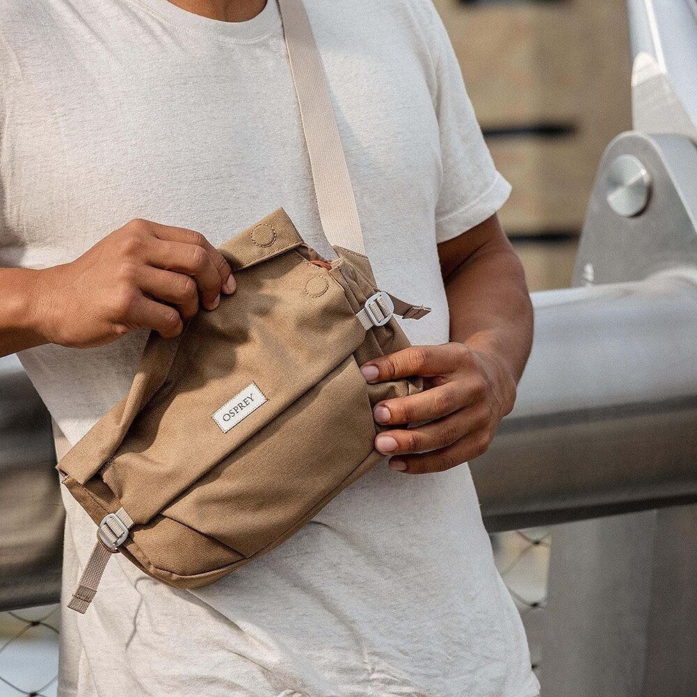Arcane Hip Bag Latte Brown