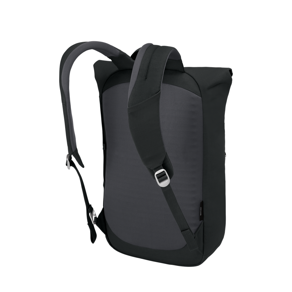 Arcane Roll Top Pack Black Arcane Roll Top Pack Black