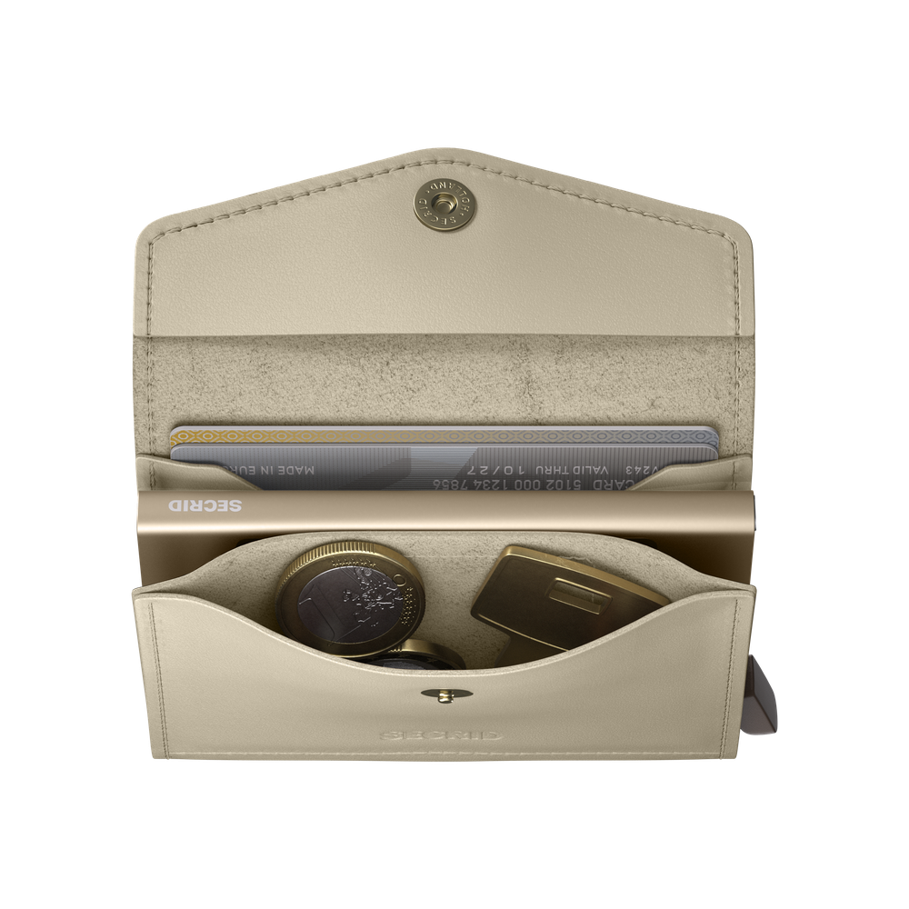 Envelope wallet Latte