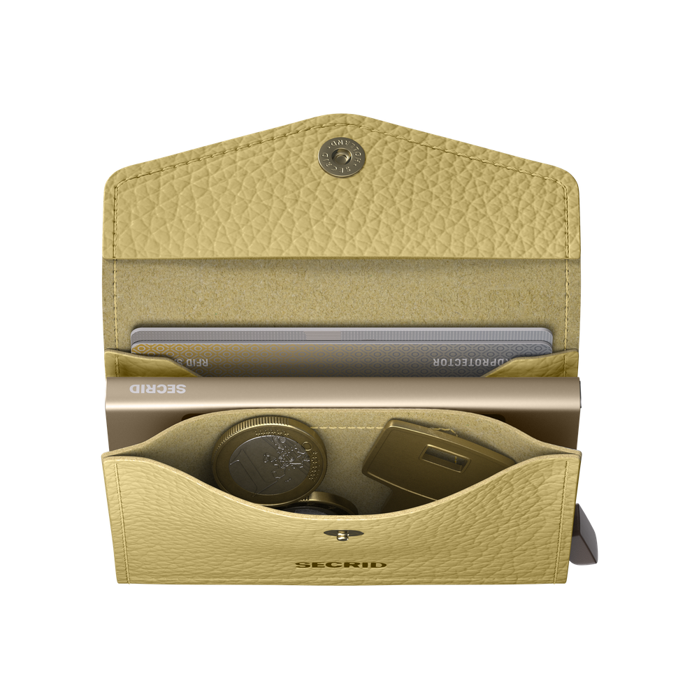 Envelope wallet Butter Yellow