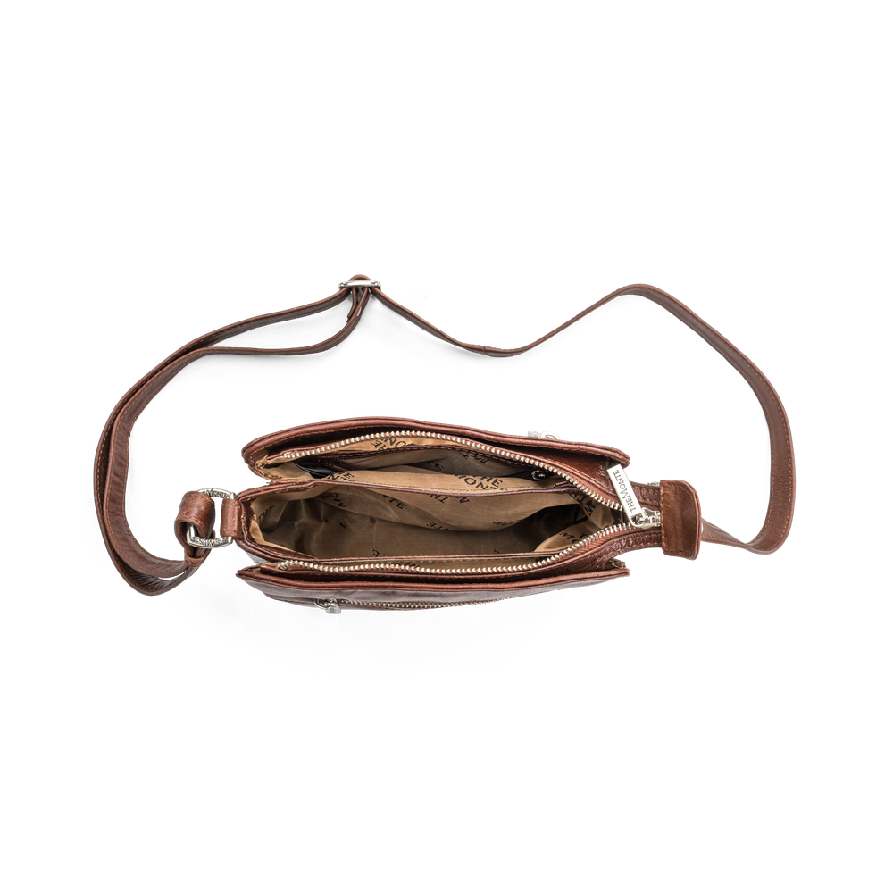 Praktisk crossover i skinn