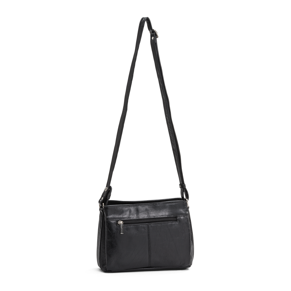 Crossover-veske i skinn