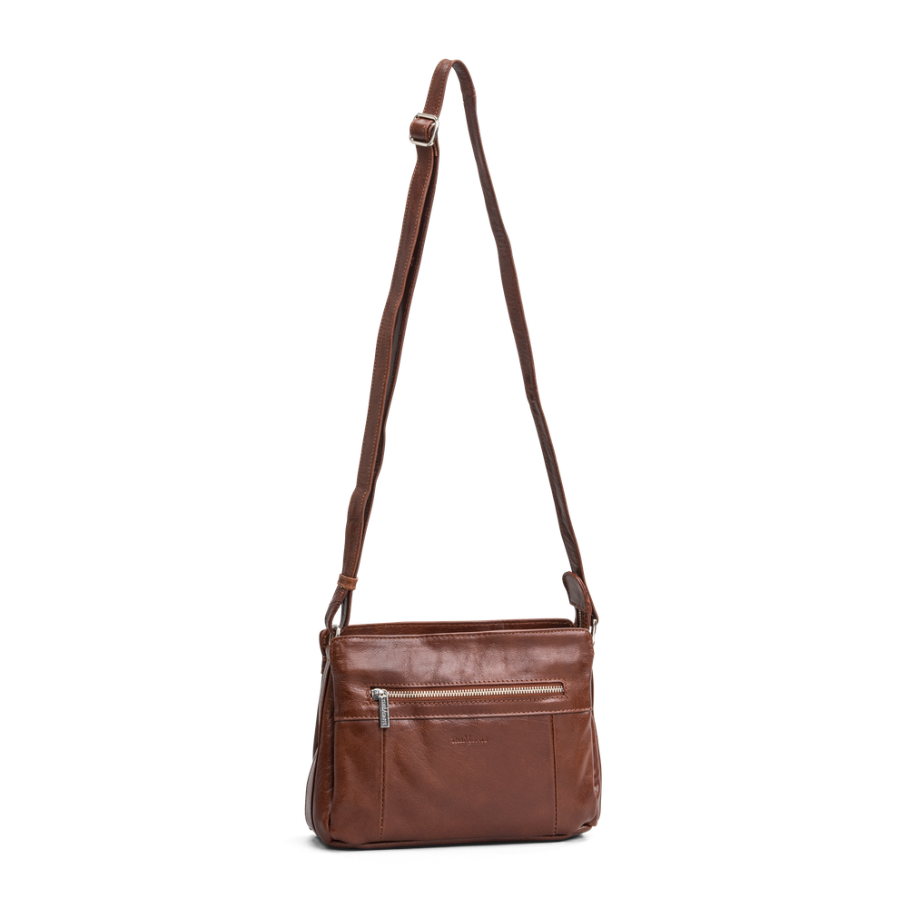 Crossover-veske i skinn