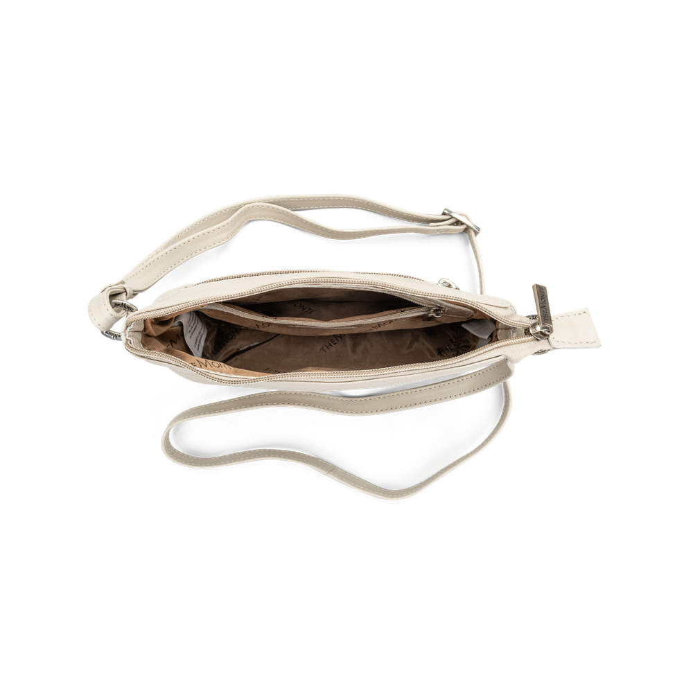 Crossbody skulderveske i skinn