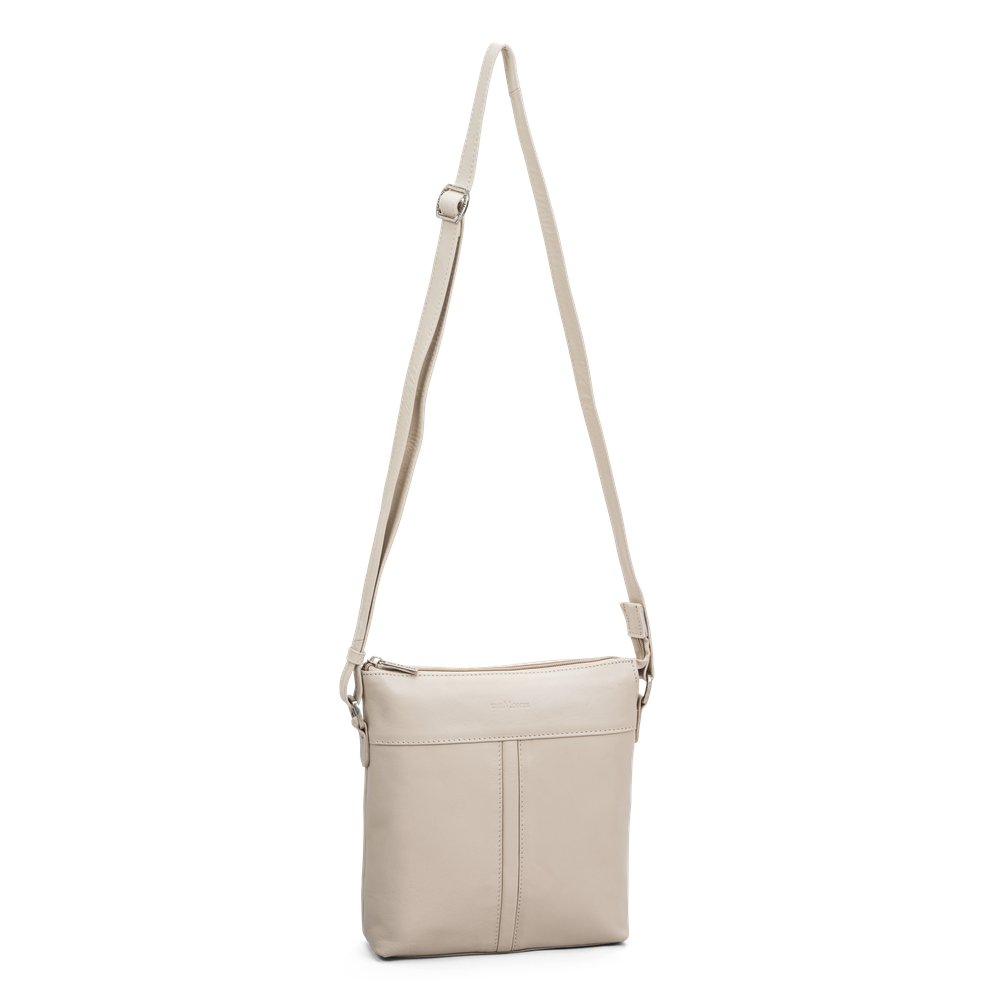 Crossbody-veske i skinn