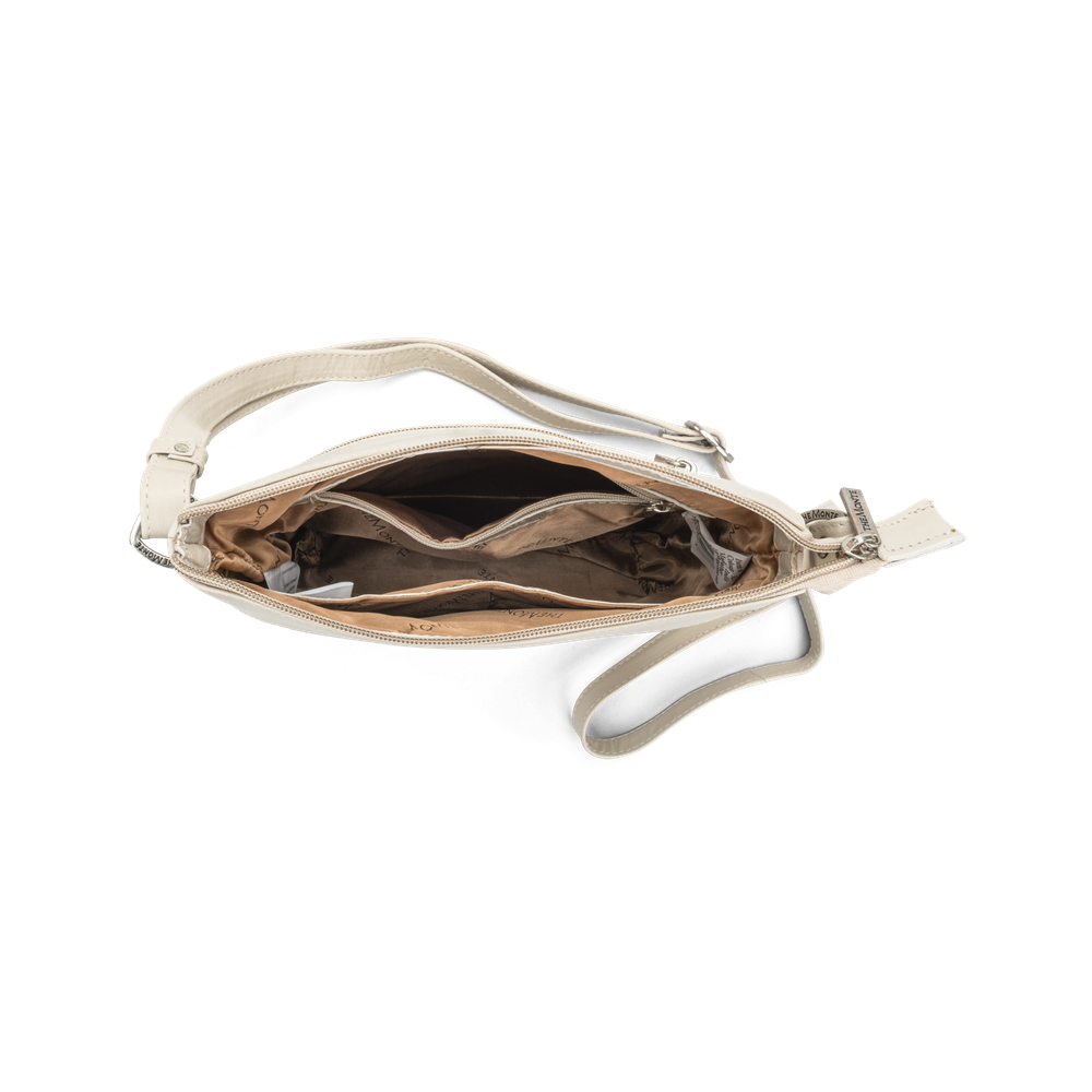 Crossbody-veske i skinn