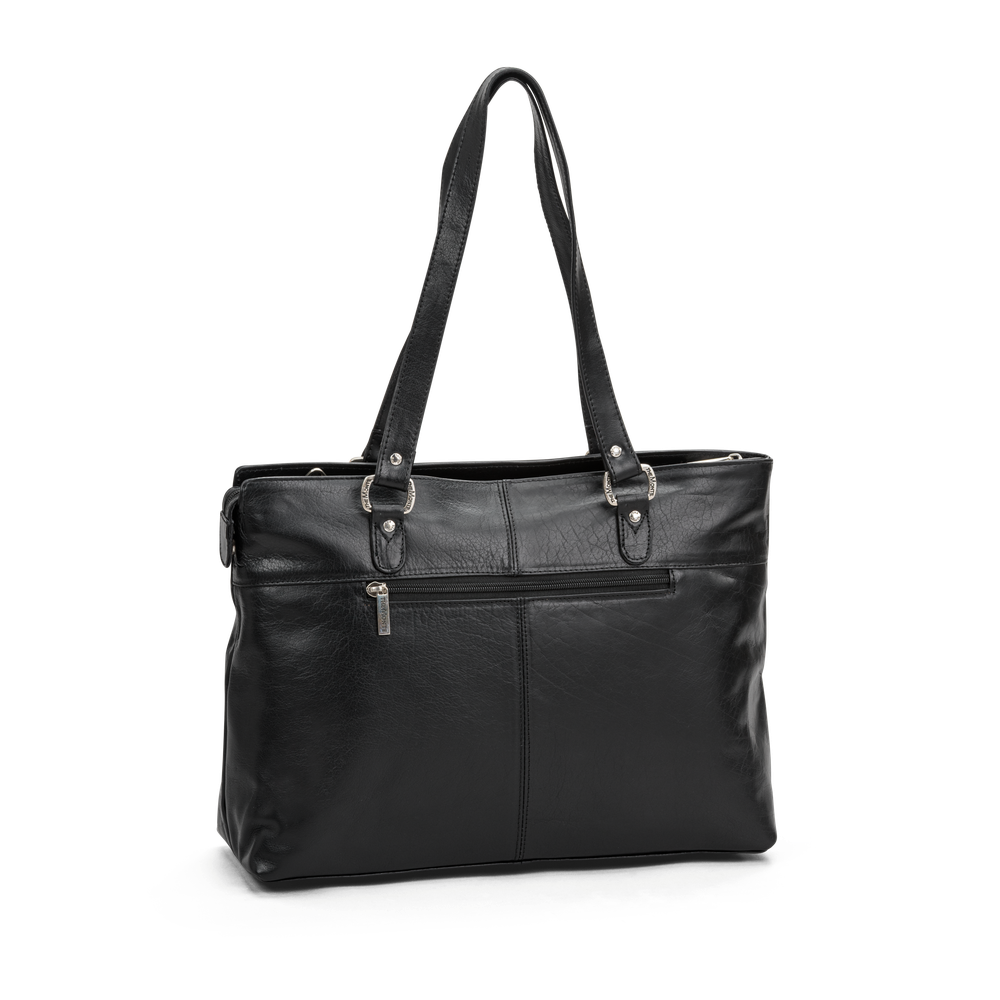 Totebag 12,3” i skinn