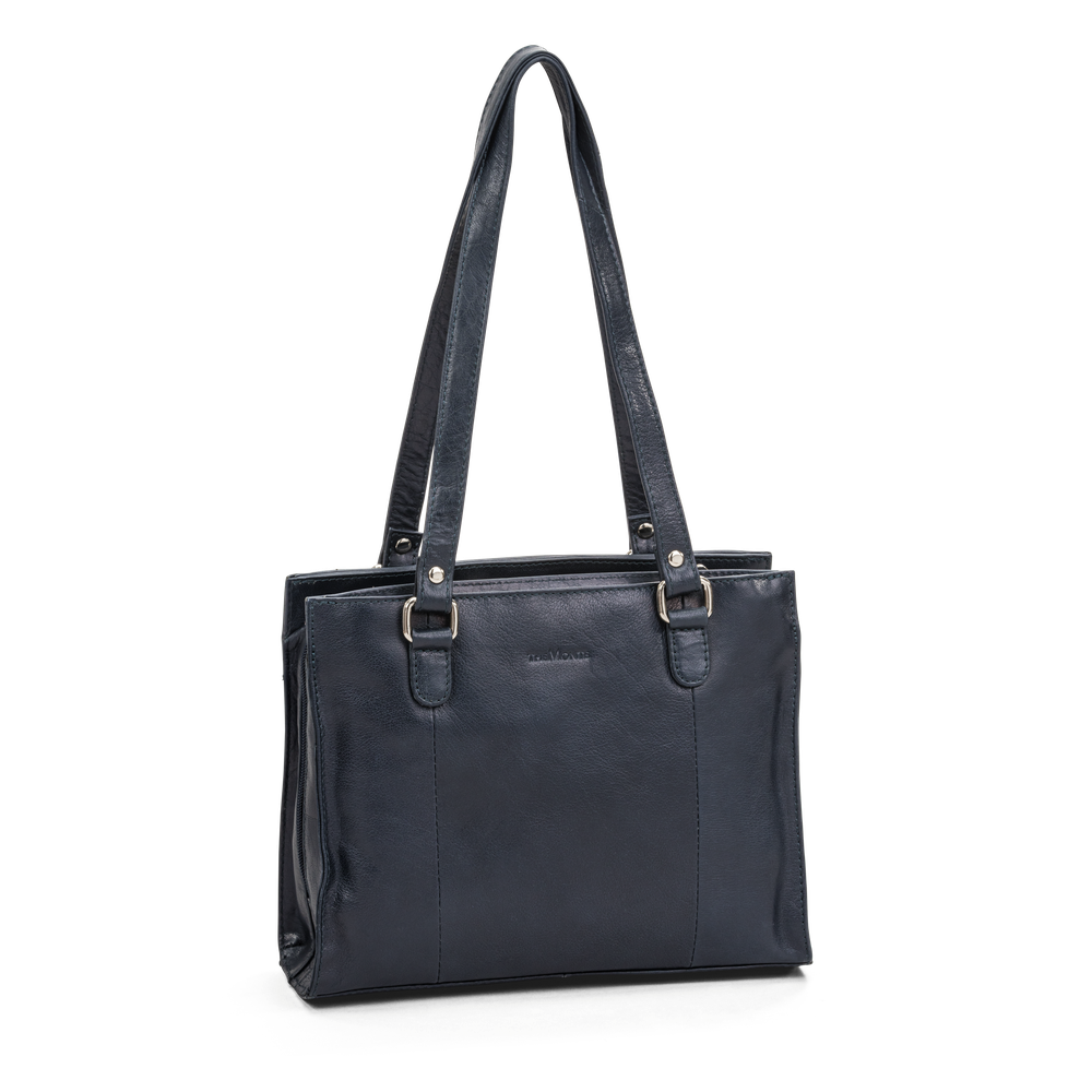 Skulderveske i skinn