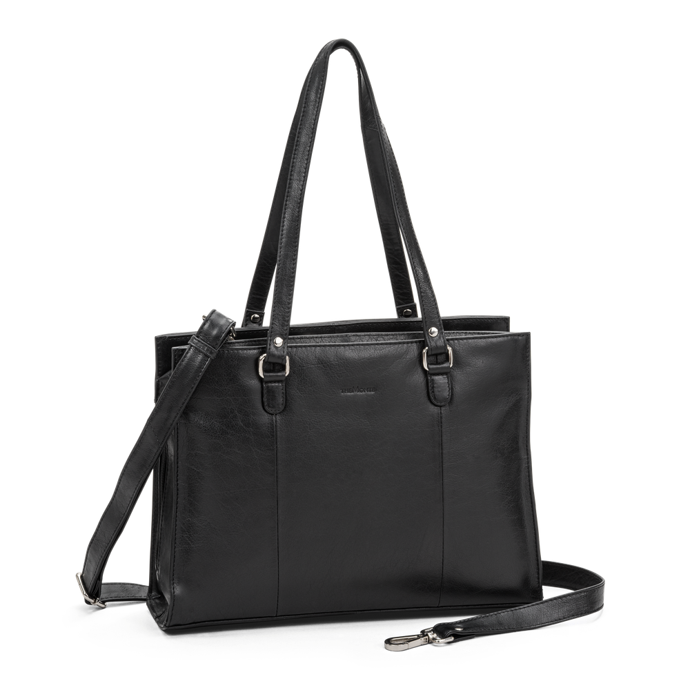 Tote bag i skinn