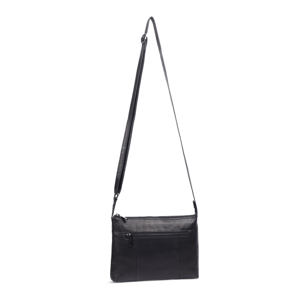 Crossbody-veske i skinn