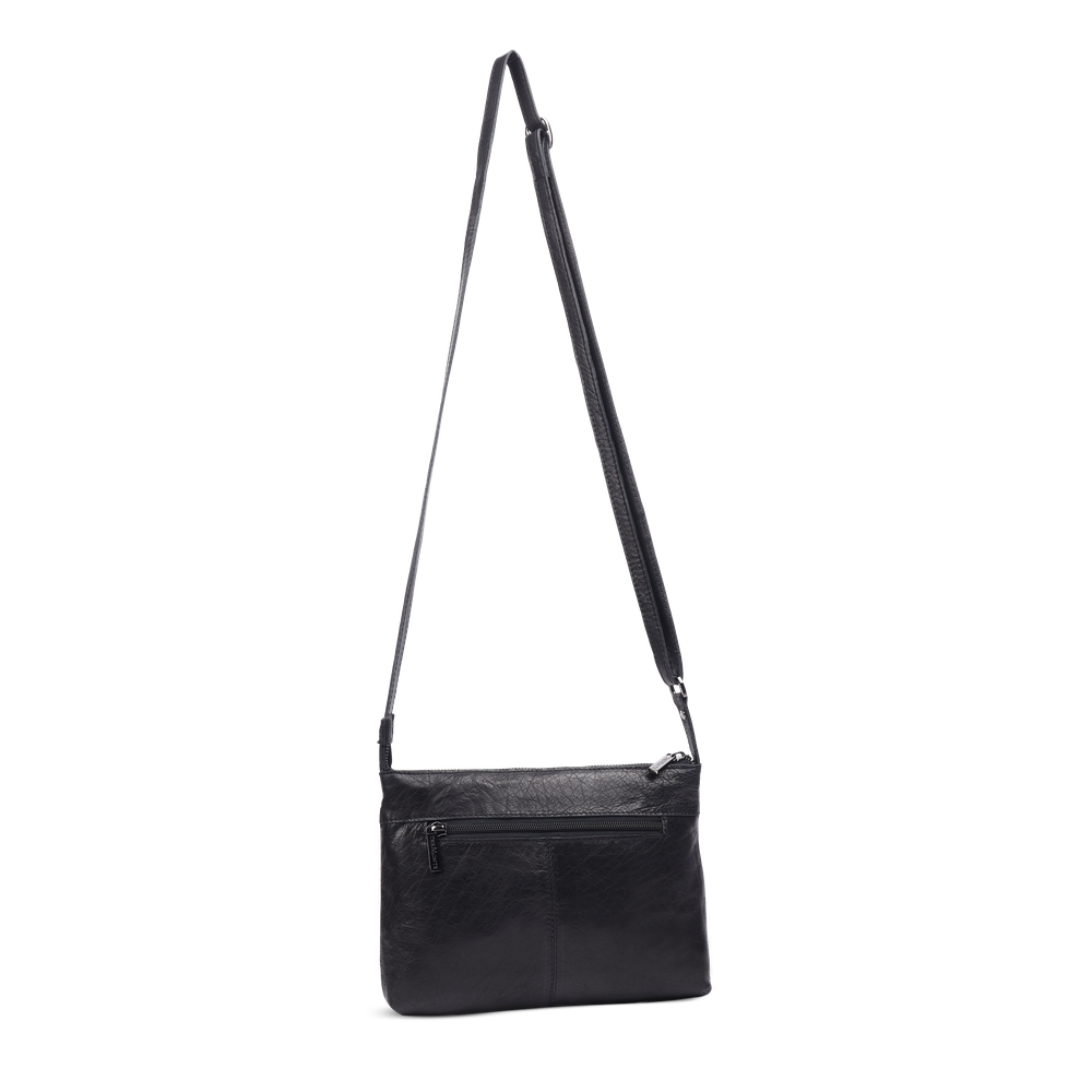 Crossbody-veske i skinn