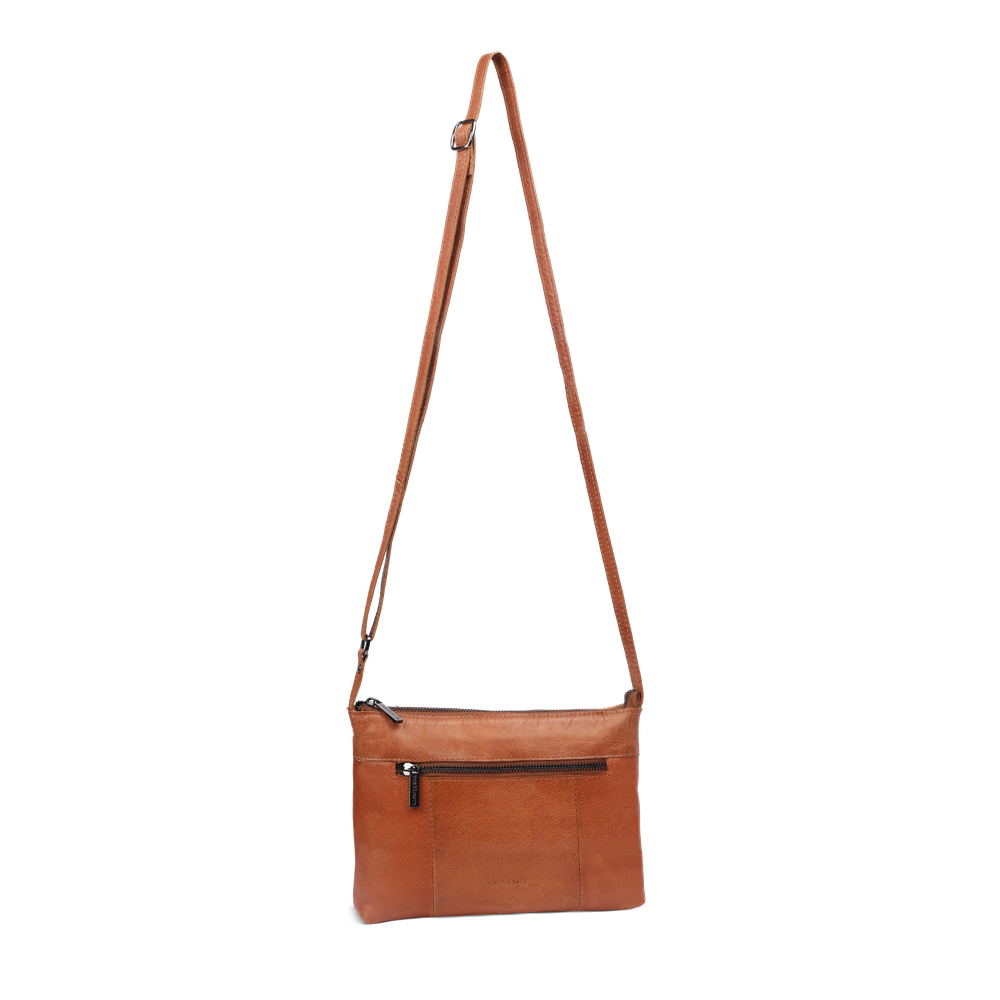 Crossbody-veske i skinn