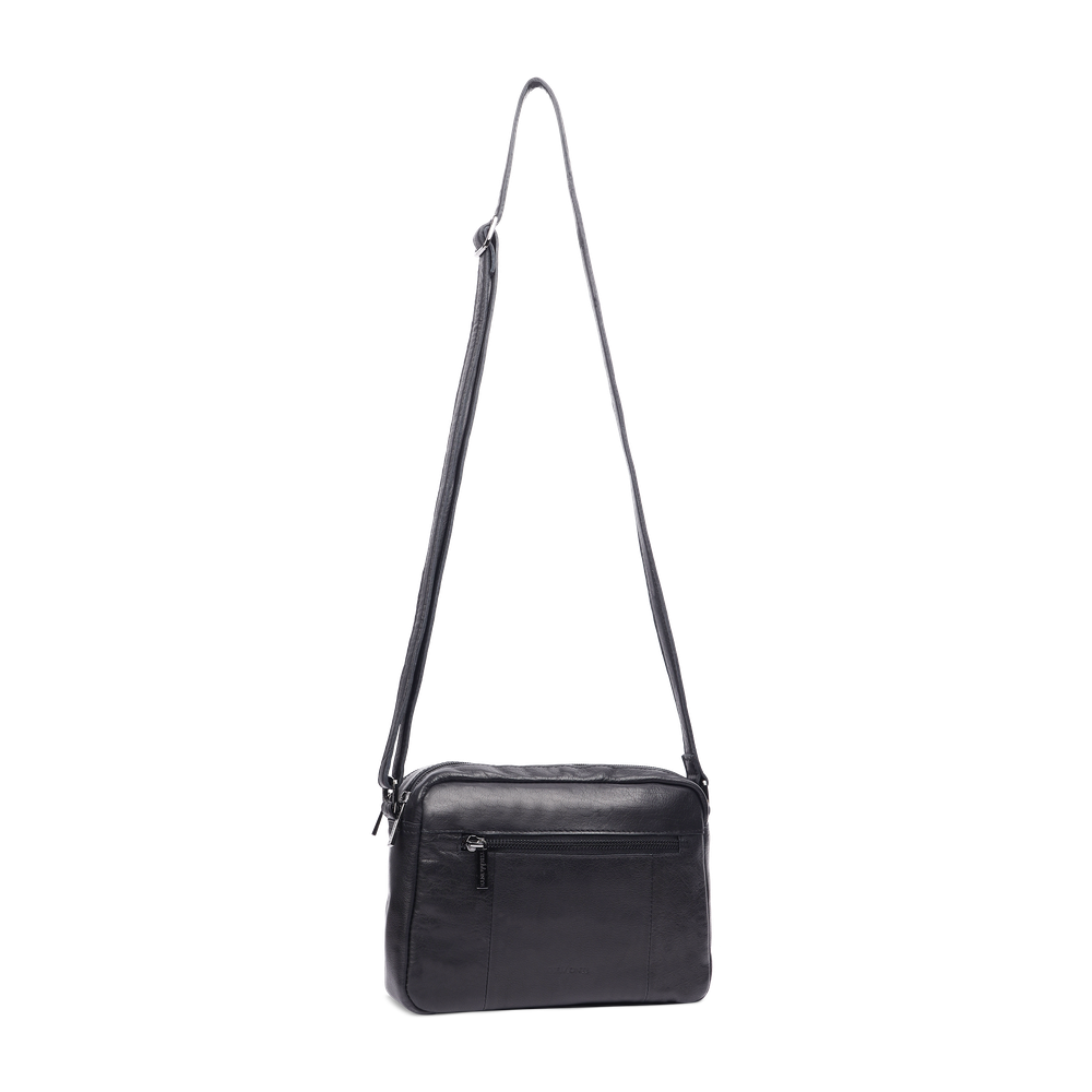 Crossbody-veske i skinn