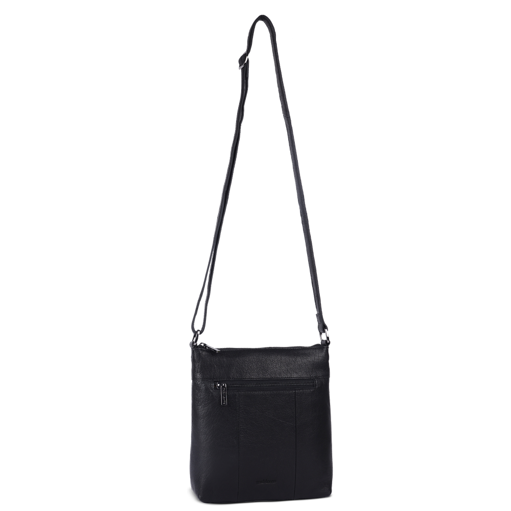 Crossbody-veske i skinn