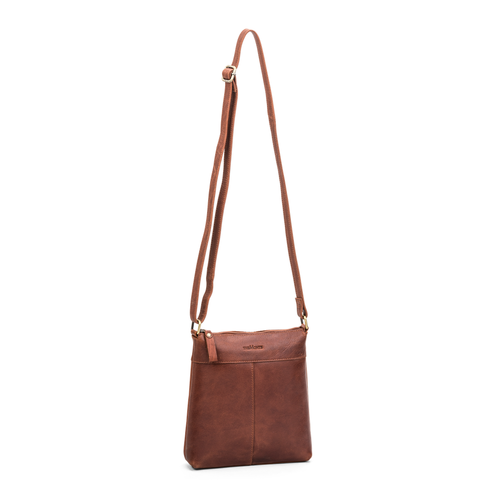 Skulderveske i skinn