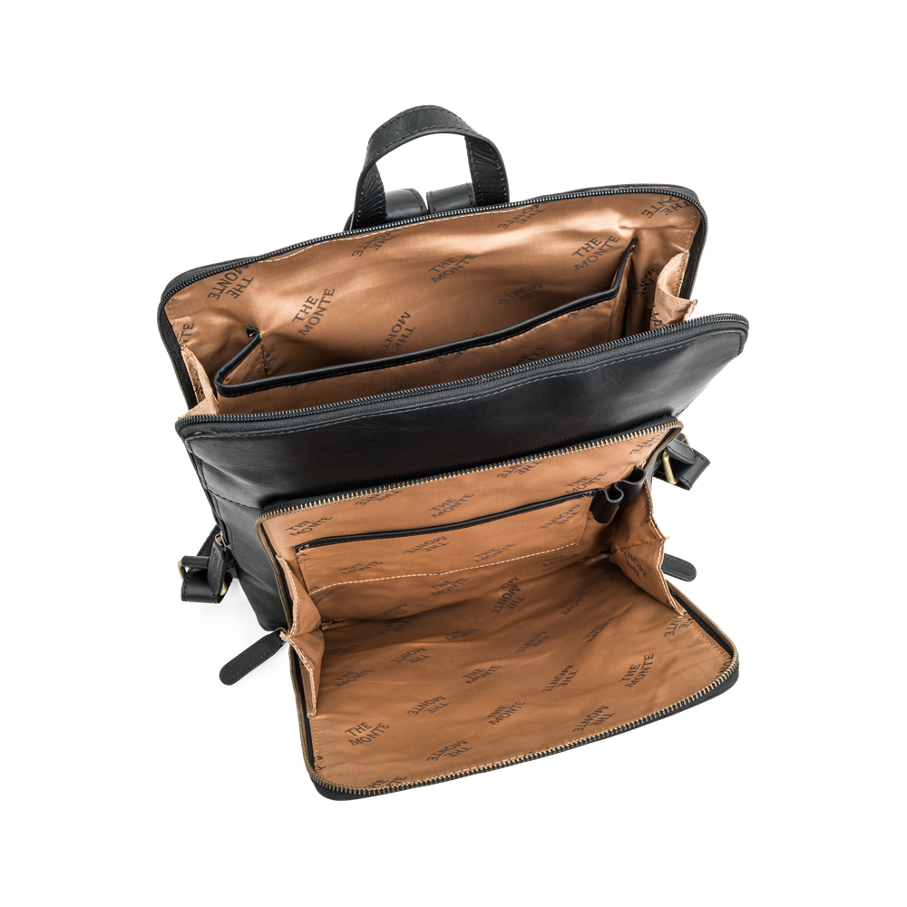 Ryggsekk til pc i skinn 13,3" Ryggsekk til pc i skinn 13,3"