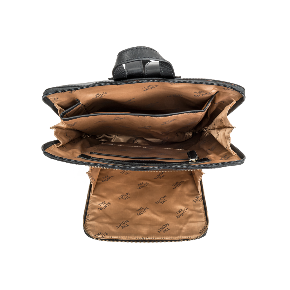 Ryggsekk til pc i skinn 13,3" Ryggsekk til pc i skinn 13,3"