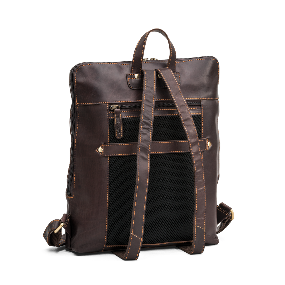 Ryggsekk til pc i skinn 13,3"