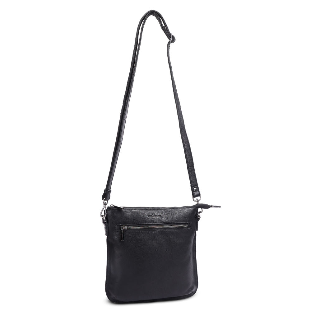 Crossover-veske i skinn