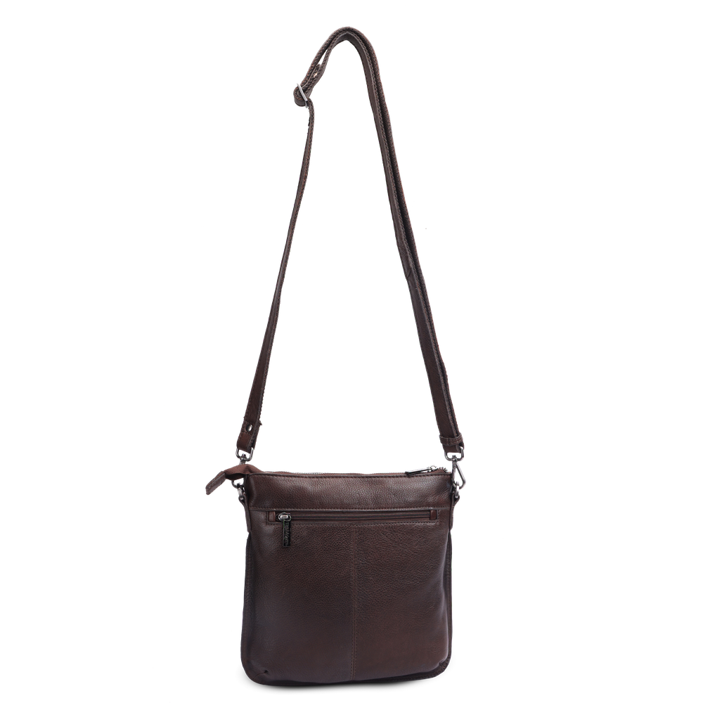 Crossover-veske i skinn