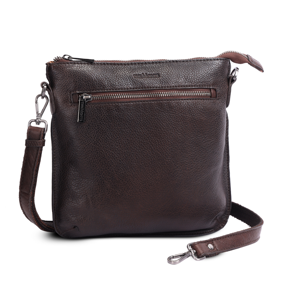 Crossover-veske i skinn