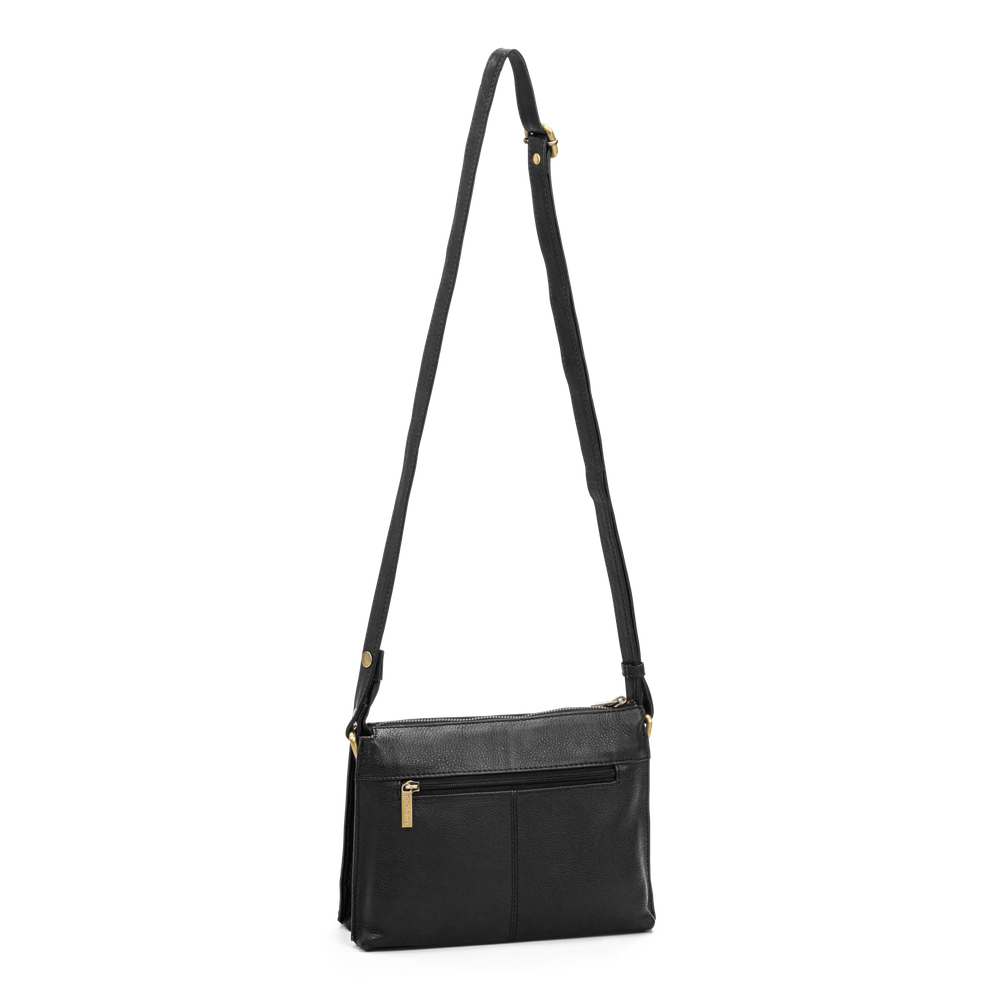 Clutch veske i skinn