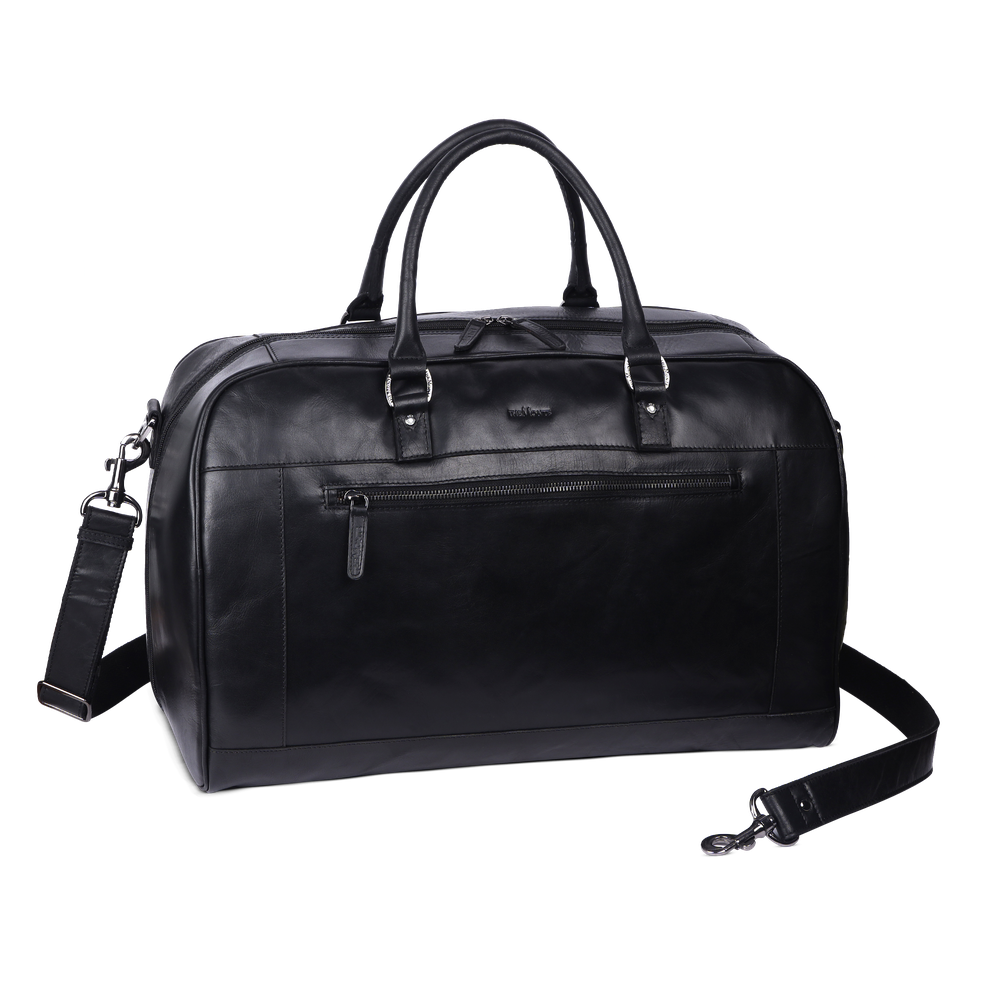Weekend bag large i skinn, 40 L