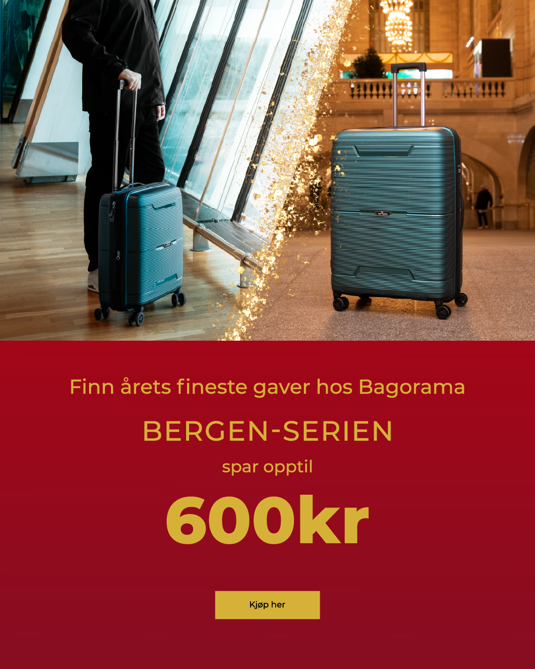 Kampanjebanner på forside