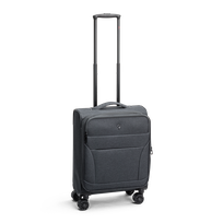 Flight expanderbar kabinkoffert 4 hjul, 55 cm, 39/44L