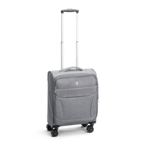 Flight expanderbar kabinkoffert 4 hjul, 55 cm, 39/44L