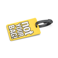 Bagasjelapp NOT YOUR BAG
