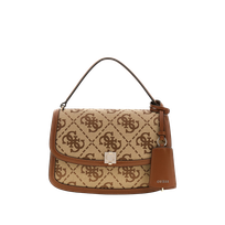 Audrey logo flap håndveske