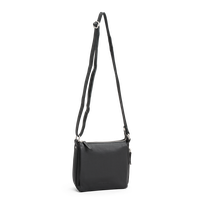 Crossbody skulderveske i skinn