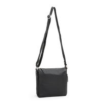 Crossbody skulderveske i skinn