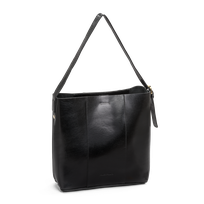 Bucket bag i skinn
