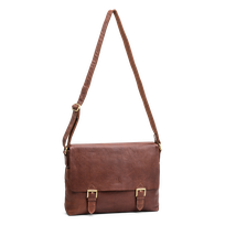 Veske Flapbag Large skinn