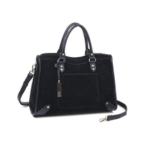 Vintage Look tote bag i skinn