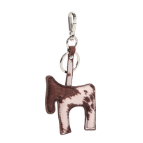 Bag charm/nøkkelring hestemotiv