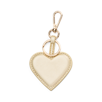 Bag charm/nøkkelring hjertemotiv