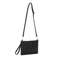 Alma clutch-veske med lang rem
