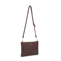 Alma clutch-veske med lang rem