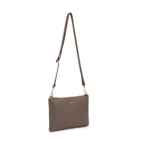 Alma clutch-veske med lang rem