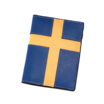 Passholder i skinn RFID-beskyttelse