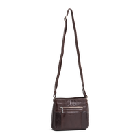 Praktisk crossbody i skinn
